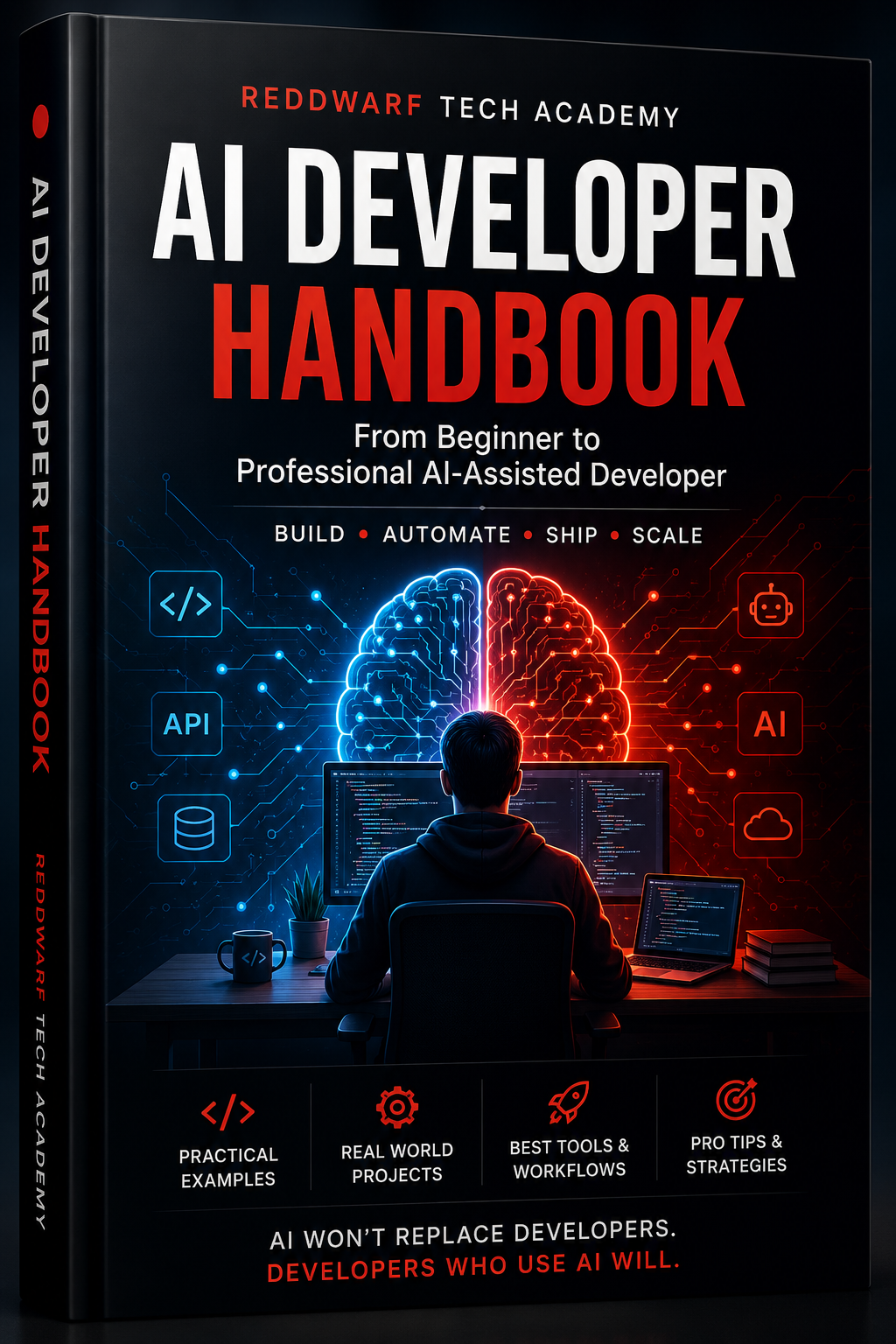 AI Developer Handbook — From Beginner to Professional AI-Assisted Developer, cover